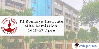 KJ Somaiya Institute MBA Admission 2025-27 Open; Apply by January 20