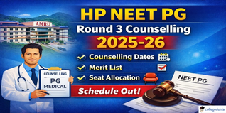 HP NEET PG 2025 Round 3 Counselling Schedule Released by AMRU; Check Details Here
