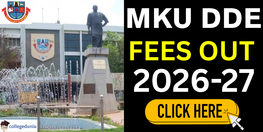 MKU DDE Fee Structure 2026 Released