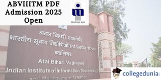 ABVIIITM PDF Admission 2025 Open; Apply by March 31