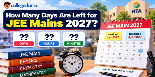 How Many Days Are Left for JEE Mains 2027?