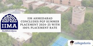IIM Ahmedabad Concludes PGP Summer Placement 2024-25 with 100% Placement Rate