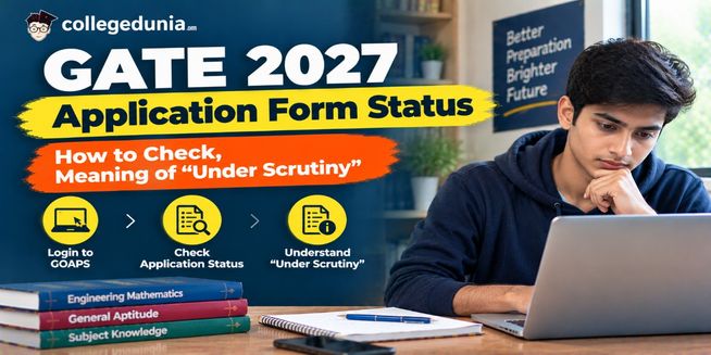 GATE 2027 Application Form Status: How to Check, Meaning of "Under Scrutiny"