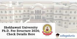 Shekhawati University PhD Fee Structure 2024