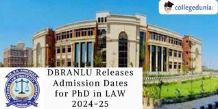 DBRANLU Has Released Admission Dates for PhD in LAW 2024-25; Check Here For More Details