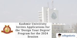 University of Kashmir FYUGP Admissions 2024: Apply Online for 'Design Your Degree'