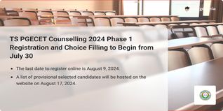 TS PGECET Counselling 2024 Phase 1 Registration and Choice Filling to Begin from July 30; Check How to Apply Here