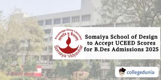 Somaiya School of Design Joins UCEED 2025 for B.Design Admissions