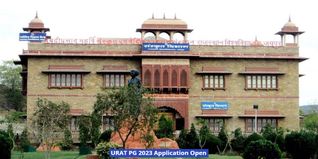 URAT PG 2023 Application Open; Apply till June 26