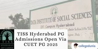 TISS Hyderabad PG Admissions Open Via CUET PG 2025; Apply by February 1