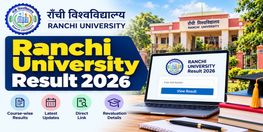 Ranchi University Result 2026