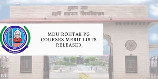 MDU Rohtak PG Admission Open, Merit Lists Released; Check and Download Here