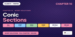 NCERT Solutions Class 11 Maths Chapter 10 Conic Sections Exercise 10.3