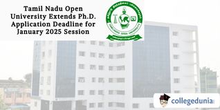 Tamil Nadu Open University Extends Ph.D. Application Deadline for January 2025 Session