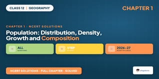 Population Distribution Density Growth Class 12 NCERT Solutions