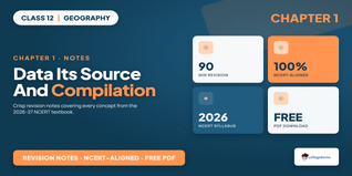 Data Its Source and Compilation Class 12 Notes 2026-27
