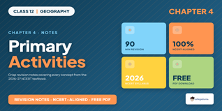 Primary Activities Class 12 Notes 2026-27