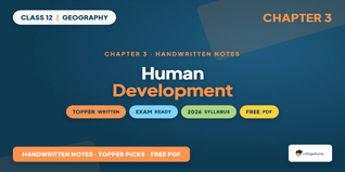 Human Development Class 12 Handwritten Notes PDF