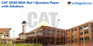 CAT 2020 DILR Slot 1 Question Paper(Available) :Download Solutions with Answer Key PDF