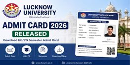 Lucknow University Admit Card 2026