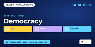 Democracy Class 9 Social Science Notes