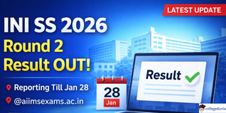INI SS January Session 2026 Round 2 Result Out @aiimsexams.ac.in; Reporting Till January 28