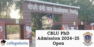 CBLU PhD Admission 2024-25 Open; Check Schedule Here!