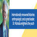 Internationally renowned historian, anthropologist, and a great leader, Dr. Nicholas enlightens the youth