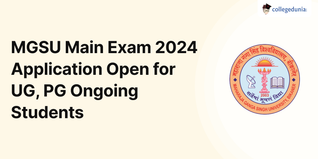 MGSU Main Exam 2024 Application Open for UG, PG Ongoing Students; Apply till Nov 28