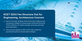 KCET 2024 Fee Structure Released for Engineering and Architecture Courses; Check Here