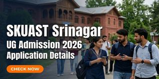 SKUAST Srinagar UG Admission 2026: Apply by May 10; Exam on May 31