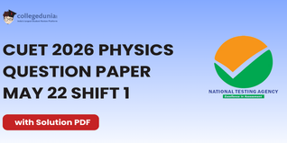 CUET 2026 Physics May 22 Shift 1 Question Paper- Download Answer Key and Solution PDF
