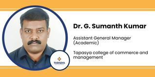 Tapasya College Of Commerce And Management, Assistant General Manager Academic: Dr. G. Sumanth Kumar Interview
