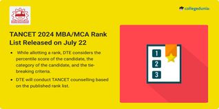TANCET 2024 MBA/MCA Rank List Released on July 22; Check PDF links Here