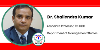 Department of Management Studies, IIIT Allahabad, Associate Professor, Ex-HOD: Dr. Shailendra Kumar Interview