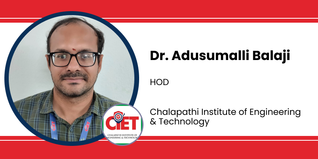 Chalapathi Institute of Engineering & Technology, HOD: Dr. Adusumalli Balaji Interview