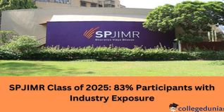 SPJIMR Class of 2025: 83% Participants with Industry Exposure; Check Details Here