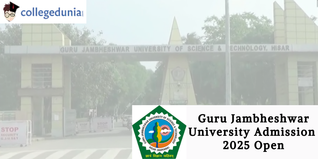 Guru Jambheshwar University Admission 2025 Open; Apply Before February 28