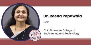 C. K. Pithawala College of Engineering and Technology, HOD: Dr. Reena Popawala Interview