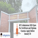 BCU Admissions 2025 Open For Certificate and Diploma Courses; Apply Before January 30