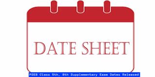 PSEB Class 5th, 8th Supplementary Exam Dates Released; Check Complete Schedule Here