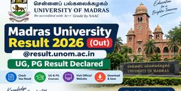 Madras University Result 2026