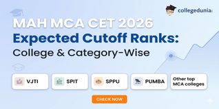 MAH MCA CET 2026 Expected Cutoff Ranks: College & Category-Wise (VJTI, SPIT, SPPU, PUMBA)