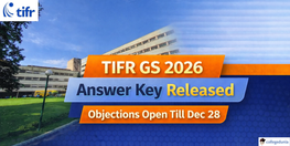 TIFR GS 2026 Provisional Answer Key Released