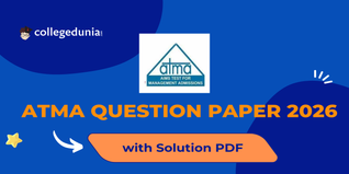 ATMA 2026 Question Paper PDF (Memory Based) for Feb 22 - Available