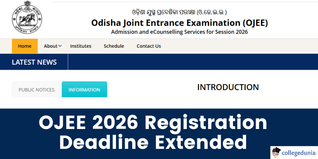 OJEE 2026 Registration Deadline Extended to March 29; Apply Now @ojee.nic.in