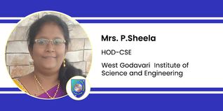 West Godavari Institute of Science and Engineering, HOD-CSE: Mrs.P.Sheela Interview