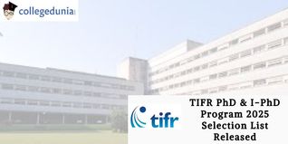 TIFR PhD & I-PhD Program 2025 Selection List Released; Interview Held on March 25