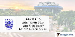 BBAU PhD Admission 2024 Open; Register before December 30