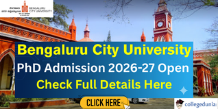 Bengaluru City University PhD Admission 2026-27 Begins @bcu.ac.in; Apply by March 18